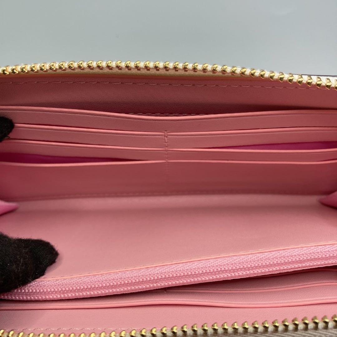 新品　未使用　箱付き　COACH コーチ 長財布 アコーディオンジップ 花柄