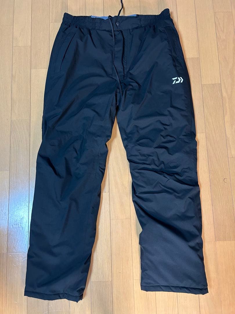 DAIWA レインマックス　ウィンタースーツ　 Lサイズ ブラック