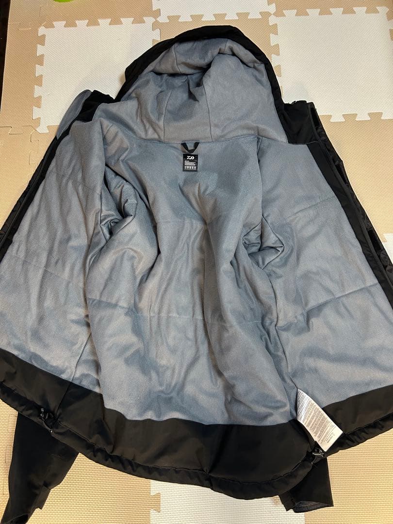 DAIWA レインマックス　ウィンタースーツ　 Lサイズ ブラック