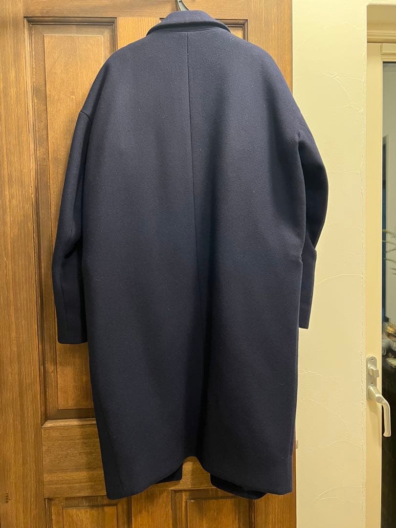 【美品】ENFOLDカシミヤ混コクーン　チェスターコート