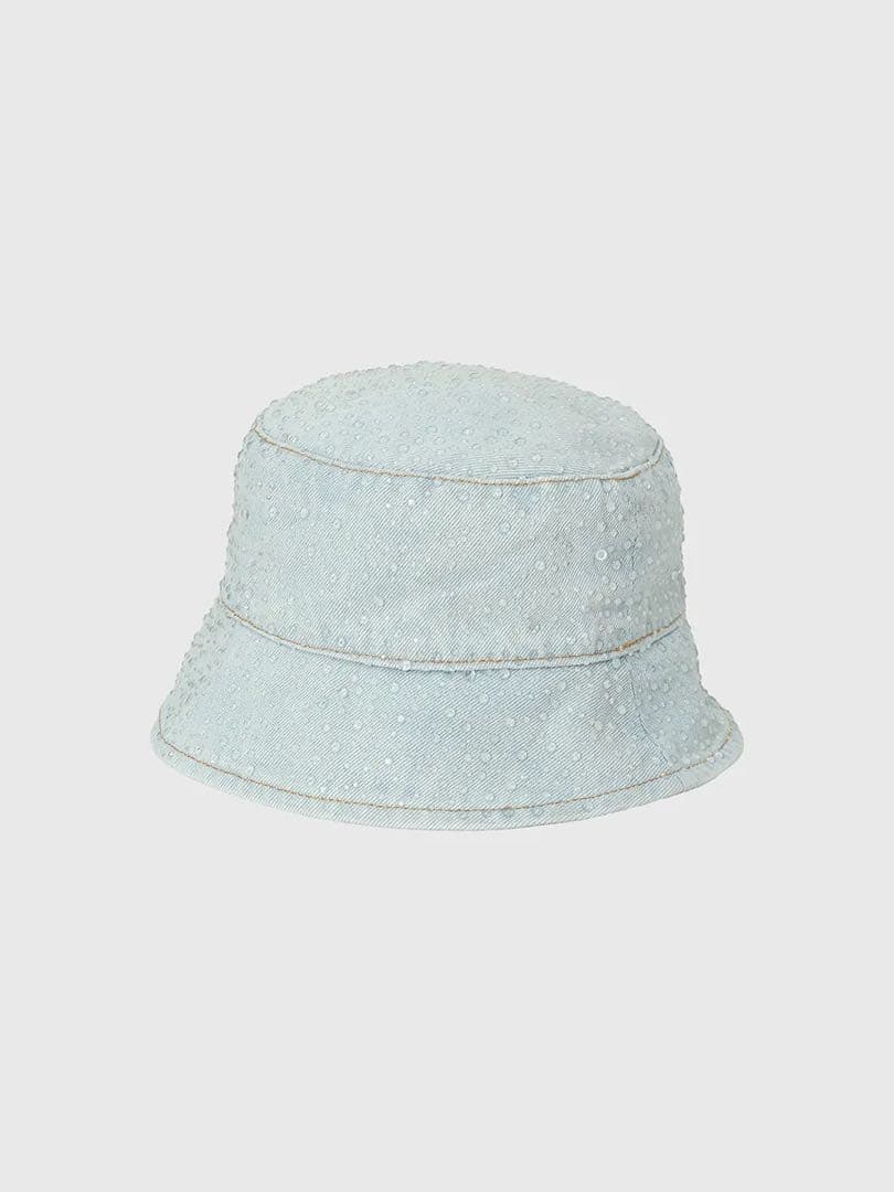 【新品】eimy istoire drop patternデニムバケットハット