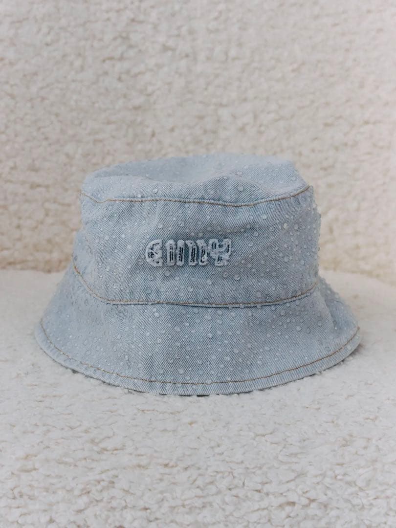 【新品】eimy istoire drop patternデニムバケットハット