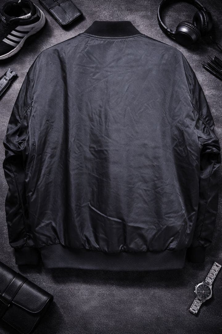 【新品未使用】adidas MA-1 ボンバージャケット ブラック L 正規品