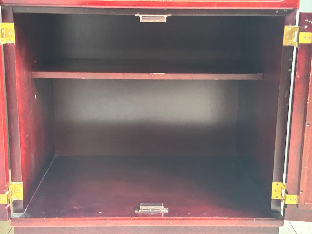 カリモク　karimoku　観音開き　ブラウン　チェスト　サイドボード　SH