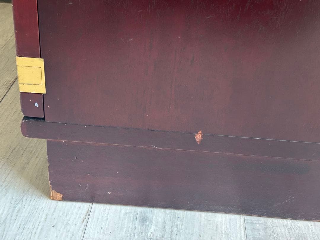 カリモク　karimoku　観音開き　ブラウン　チェスト　サイドボード　SH