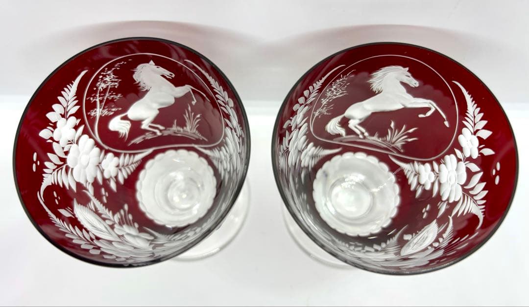 #エーゲルマン＆薩摩切子 グラスセット（計8点）