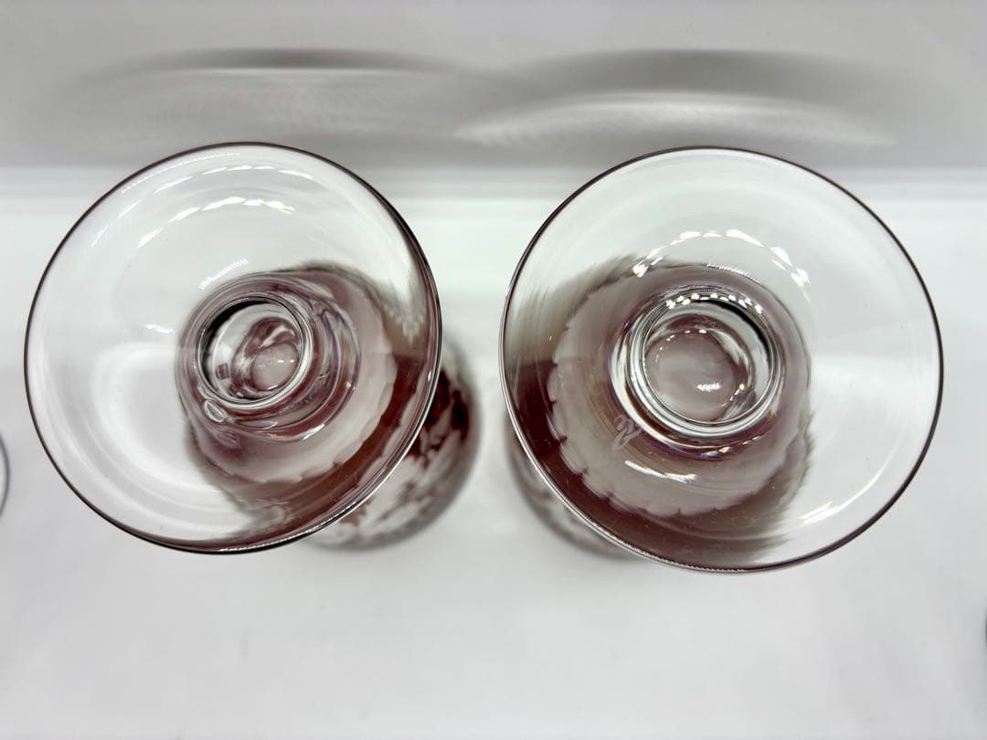 #エーゲルマン＆薩摩切子 グラスセット（計8点）