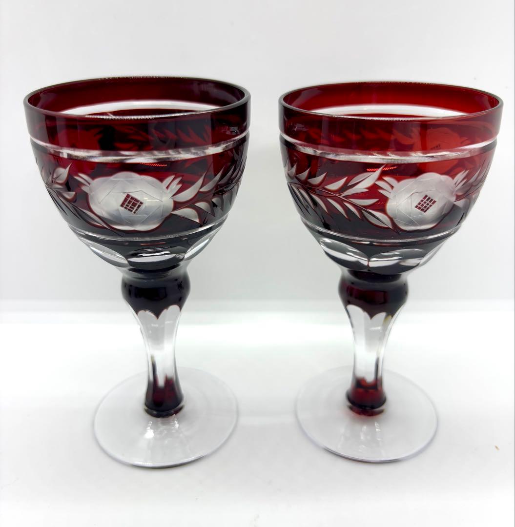 #エーゲルマン＆薩摩切子 グラスセット（計8点）