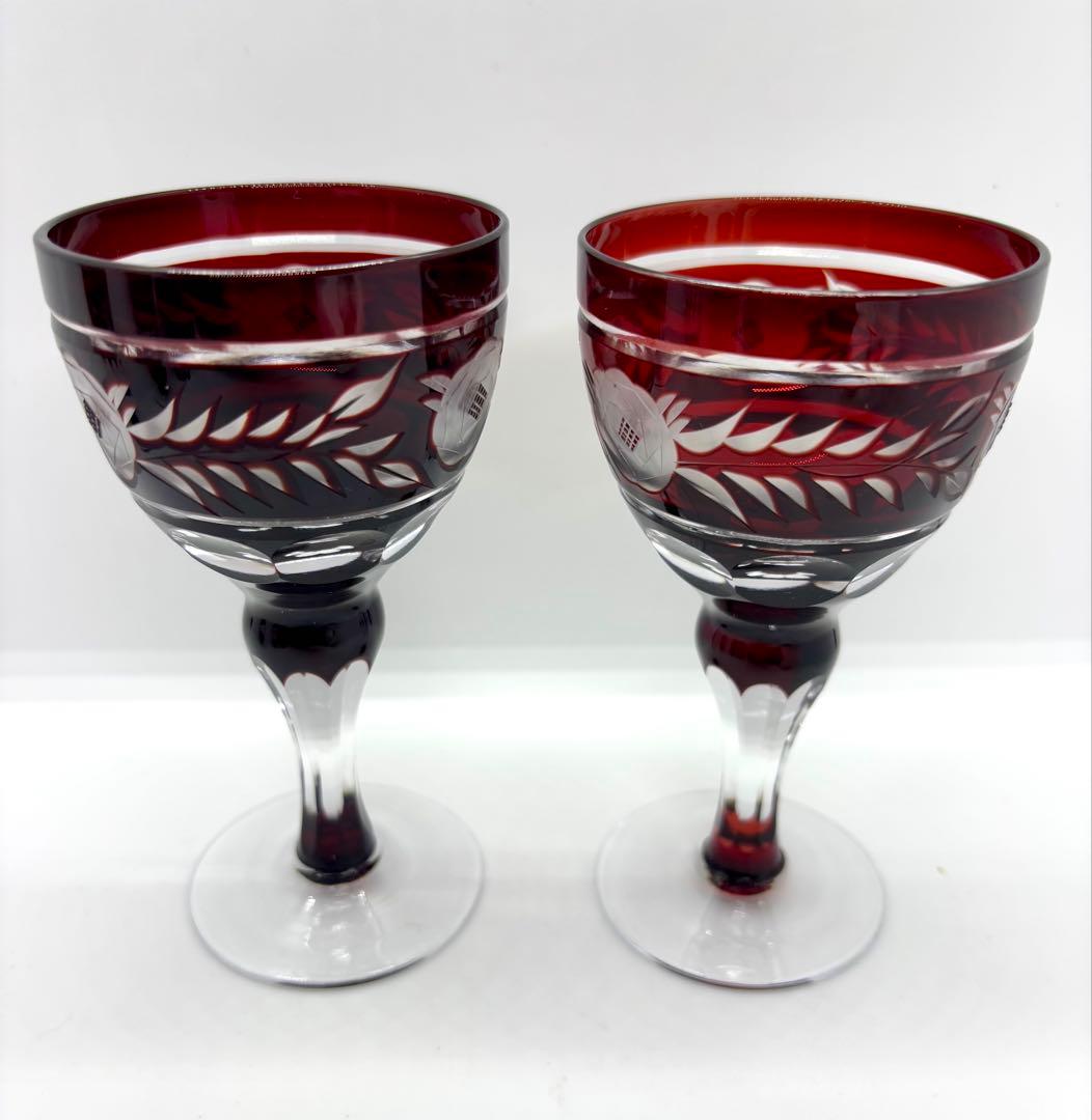 #エーゲルマン＆薩摩切子 グラスセット（計8点）