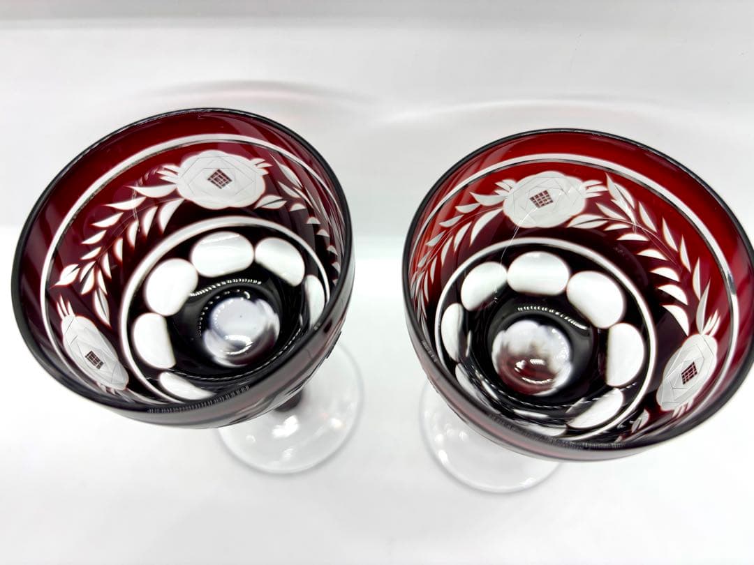 #エーゲルマン＆薩摩切子 グラスセット（計8点）