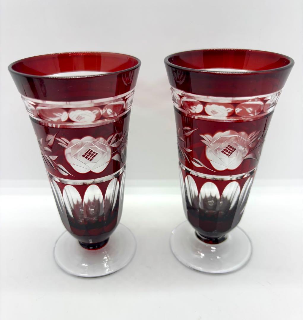 #エーゲルマン＆薩摩切子 グラスセット（計8点）