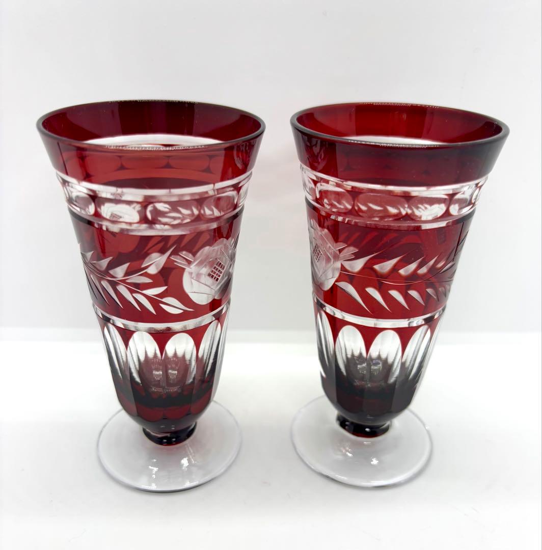 #エーゲルマン＆薩摩切子 グラスセット（計8点）