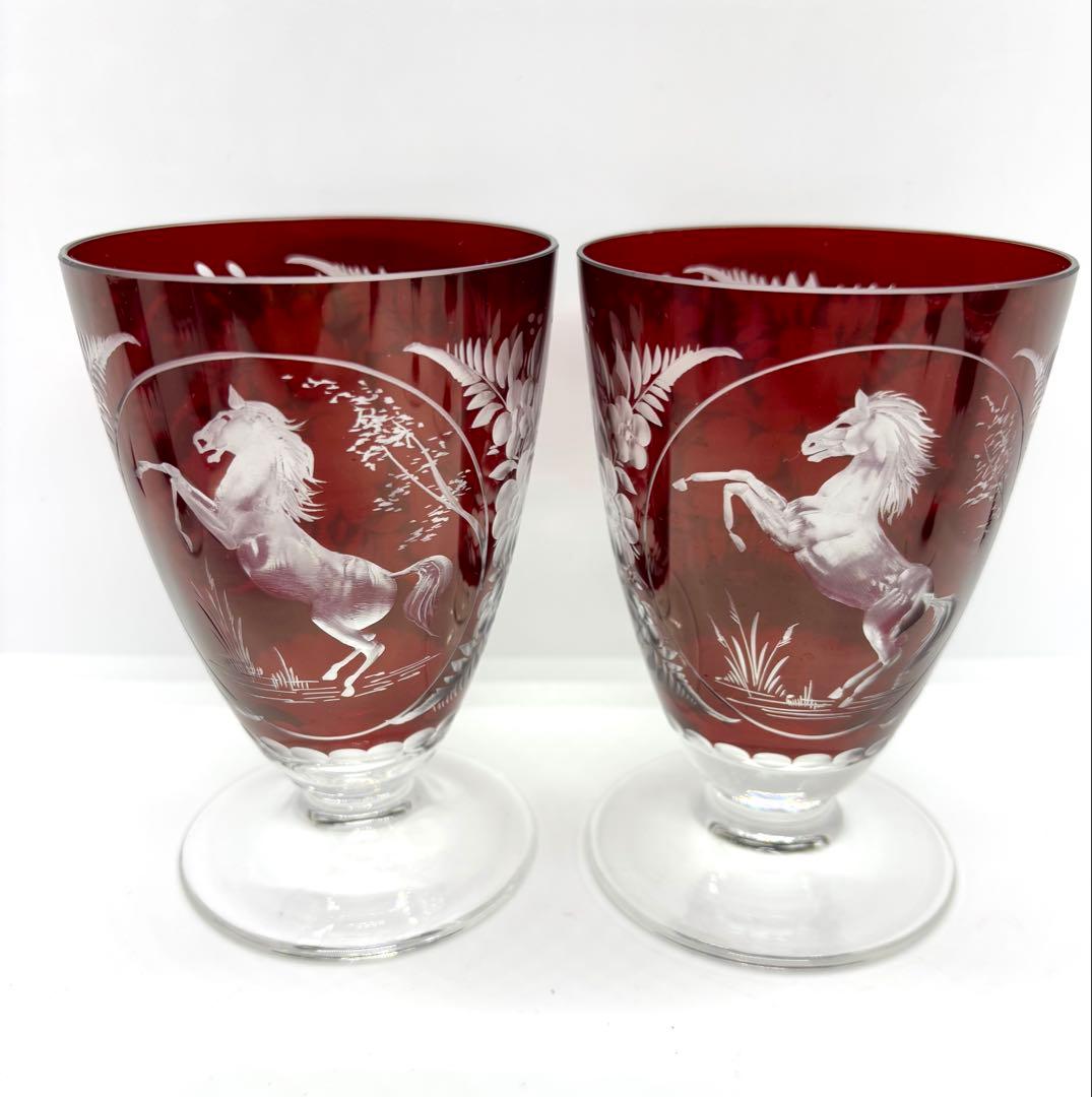 #エーゲルマン＆薩摩切子 グラスセット（計8点）