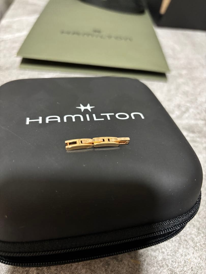 ハミルトン アメリカン クラシック レディース ピンクゴールド