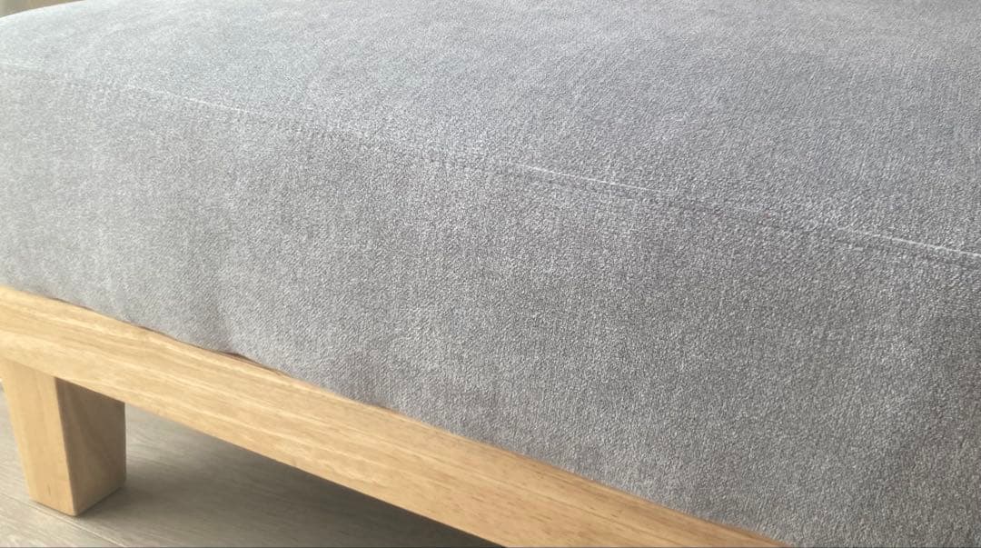 ソファー 2人〜3人掛け グレー リクライニングソファーベッド