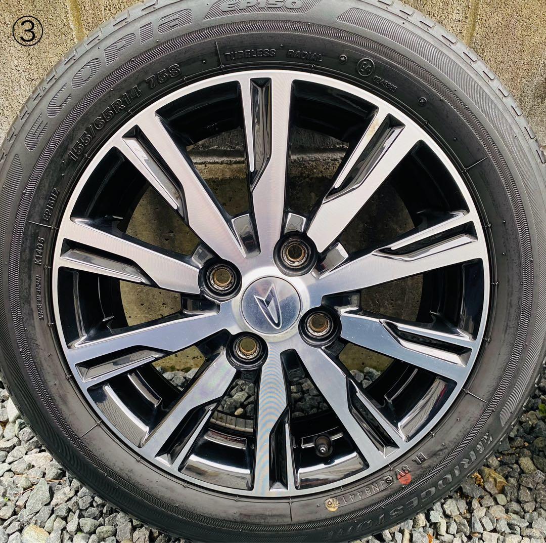 ①DAIHATSU ダイハツ純正品 LA150S 14インチ