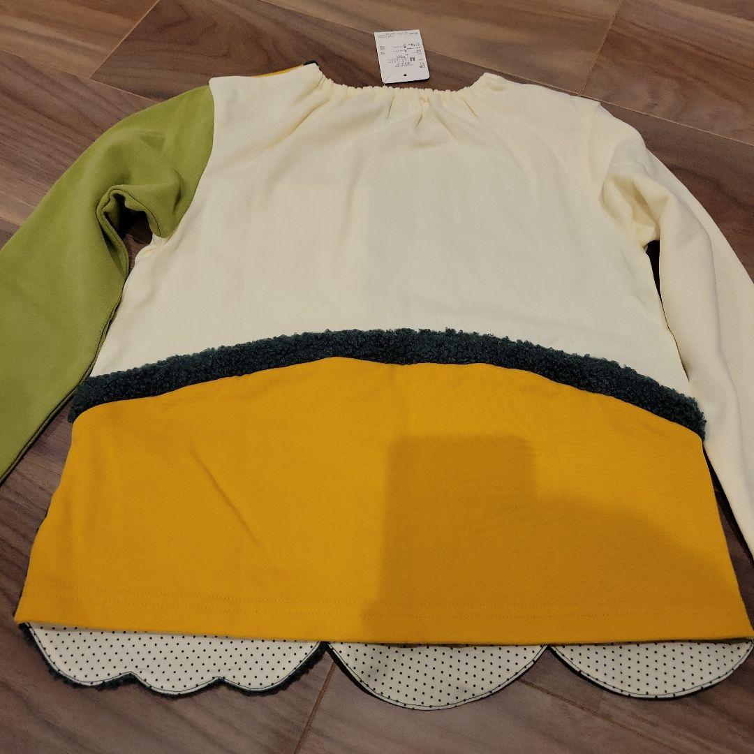 【新品】ベイビーチアー　かぼちゃトレーナー&ズボン120サイズ