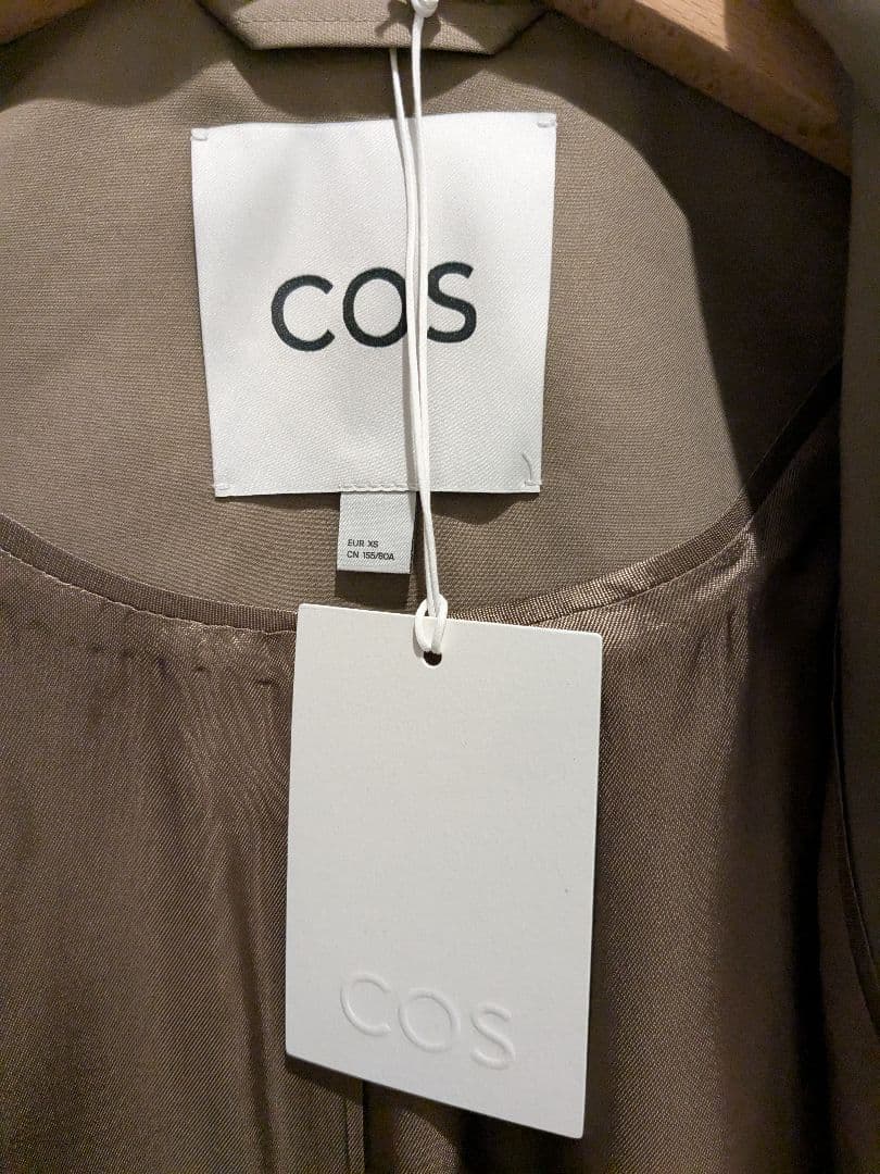 【新品タグ付き】COS 襟付きコットンカージャケット