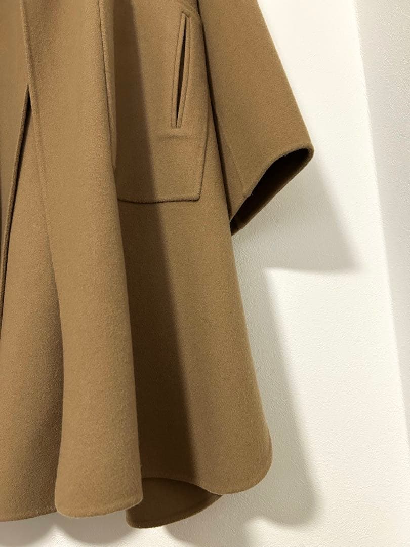 AEWEN MATOPHイウエン マトフ スリットリバーコート ガウン ロング丈