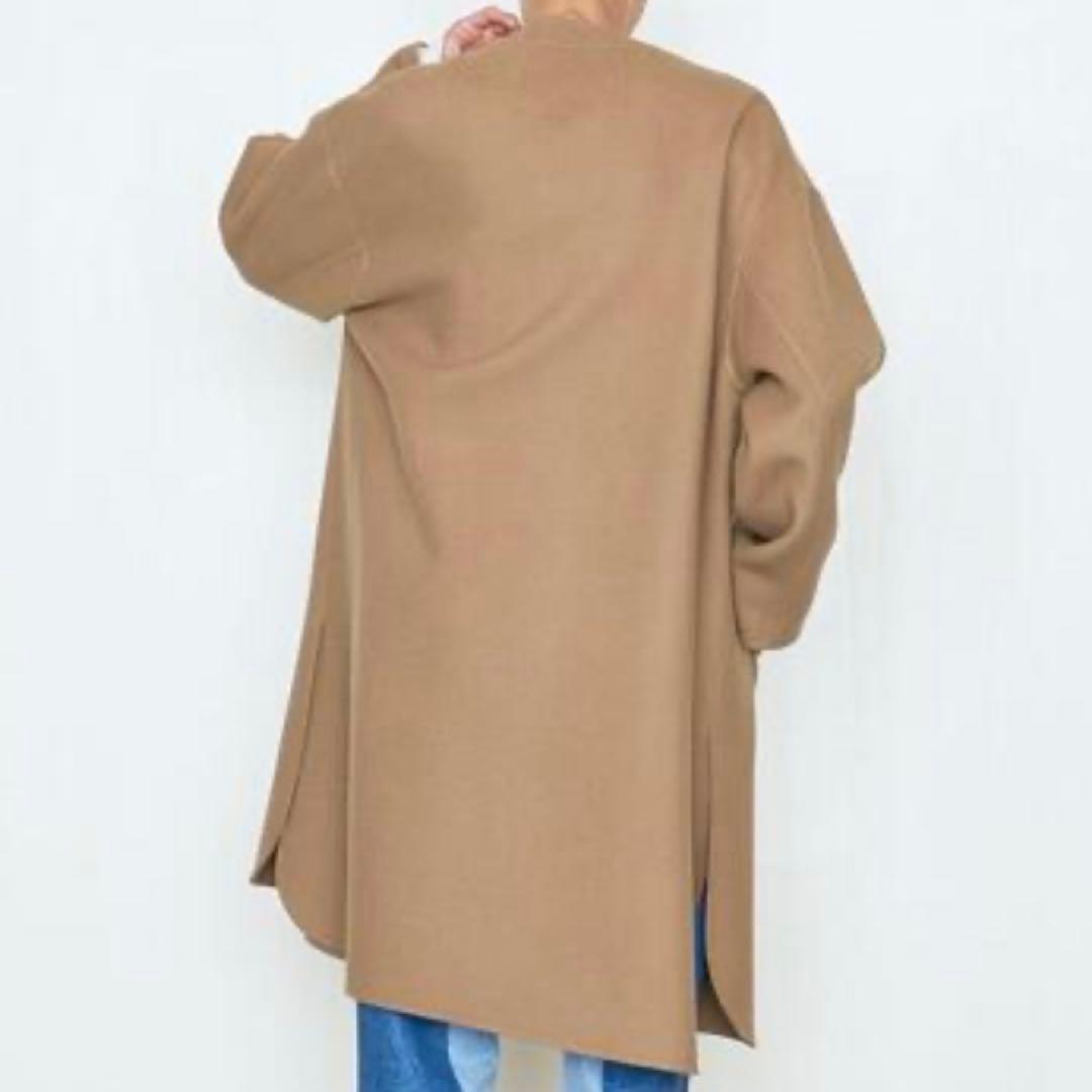 AEWEN MATOPHイウエン マトフ スリットリバーコート ガウン ロング丈