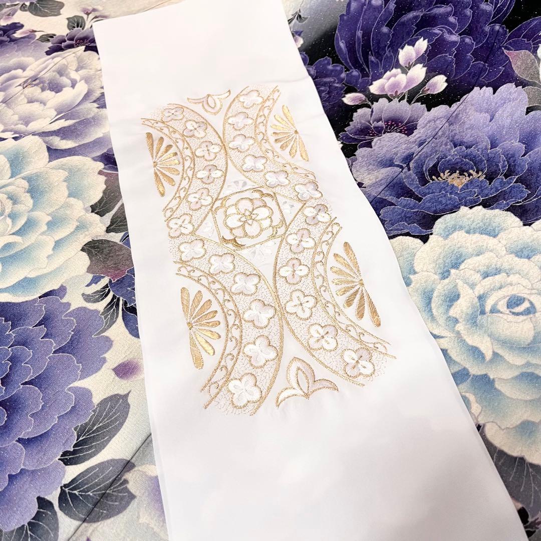 ◾️振袖フルセット■大輪牡丹桜◾️銀通し■成人式振り袖■振袖一式