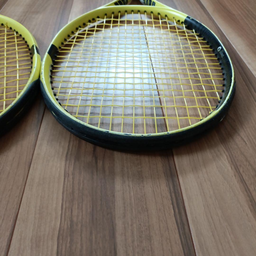 ダンロップ　SX300LS テニスラケット イエロー 2本セット