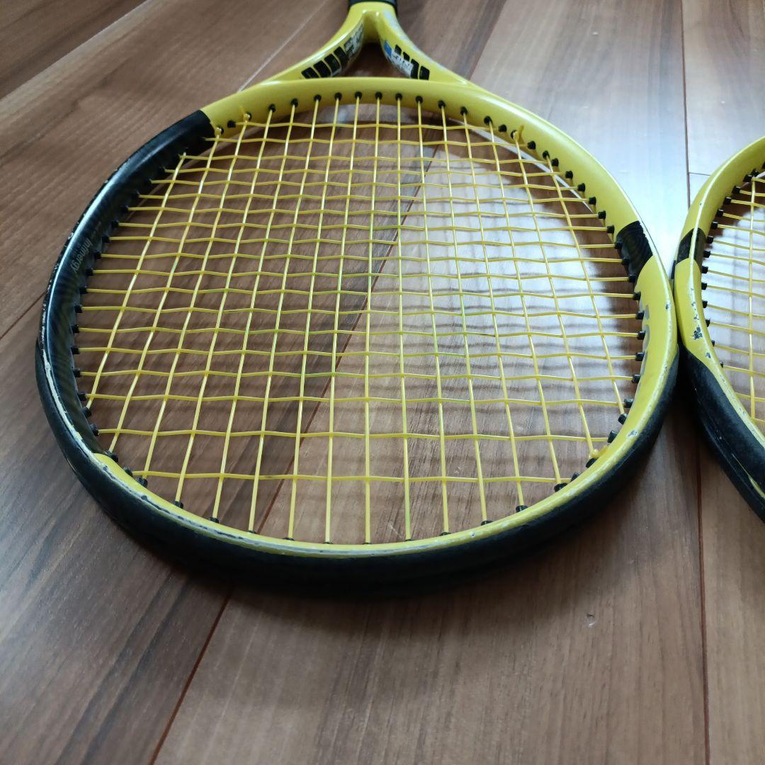 ダンロップ　SX300LS テニスラケット イエロー 2本セット
