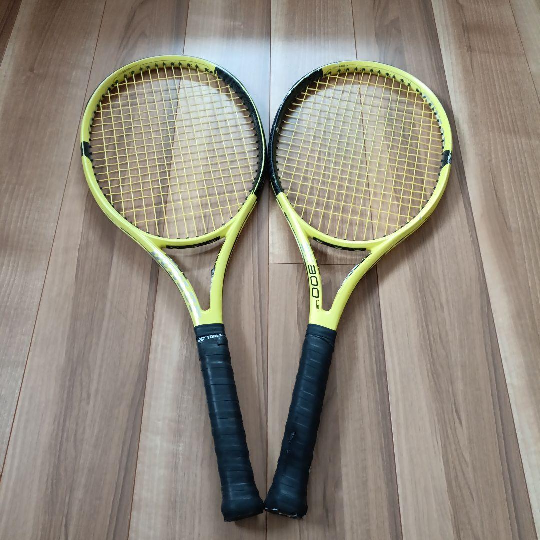 ダンロップ　SX300LS テニスラケット イエロー 2本セット