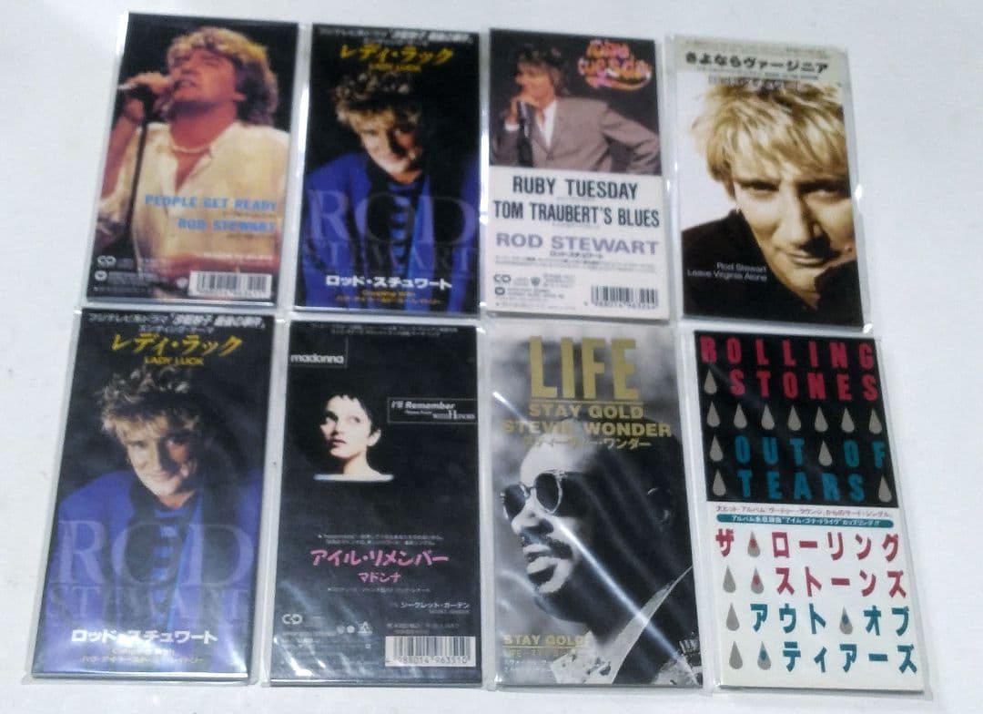 B*B様 (全134枚)洋楽ロックポップスＣＤシングル　年代物中古美品未開封多数