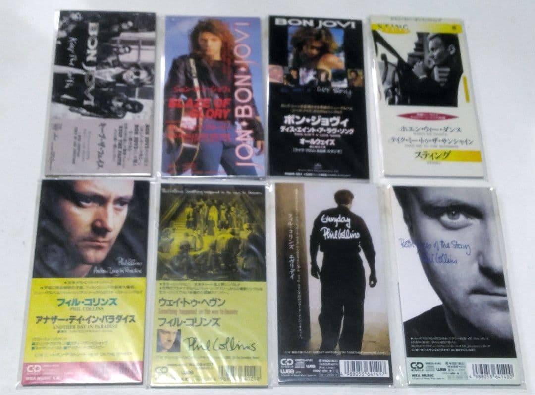 B*B様 (全134枚)洋楽ロックポップスＣＤシングル　年代物中古美品未開封多数