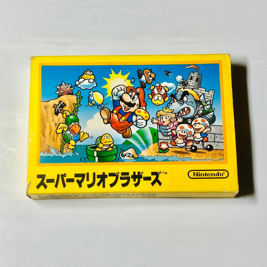 ファミリーコンピュータ【スーパーマリオブラザーズ】箱説明書つき【oka】