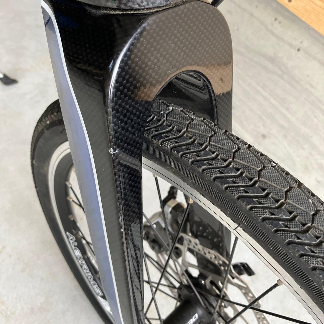 カーボンフレーム ミニベロ ミライクル 自転車