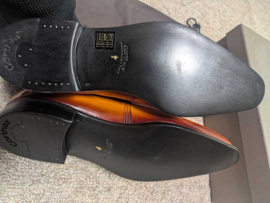 ラモス！【Corthay】コルテ ドレスシューズ　UK8 26.0cm相当