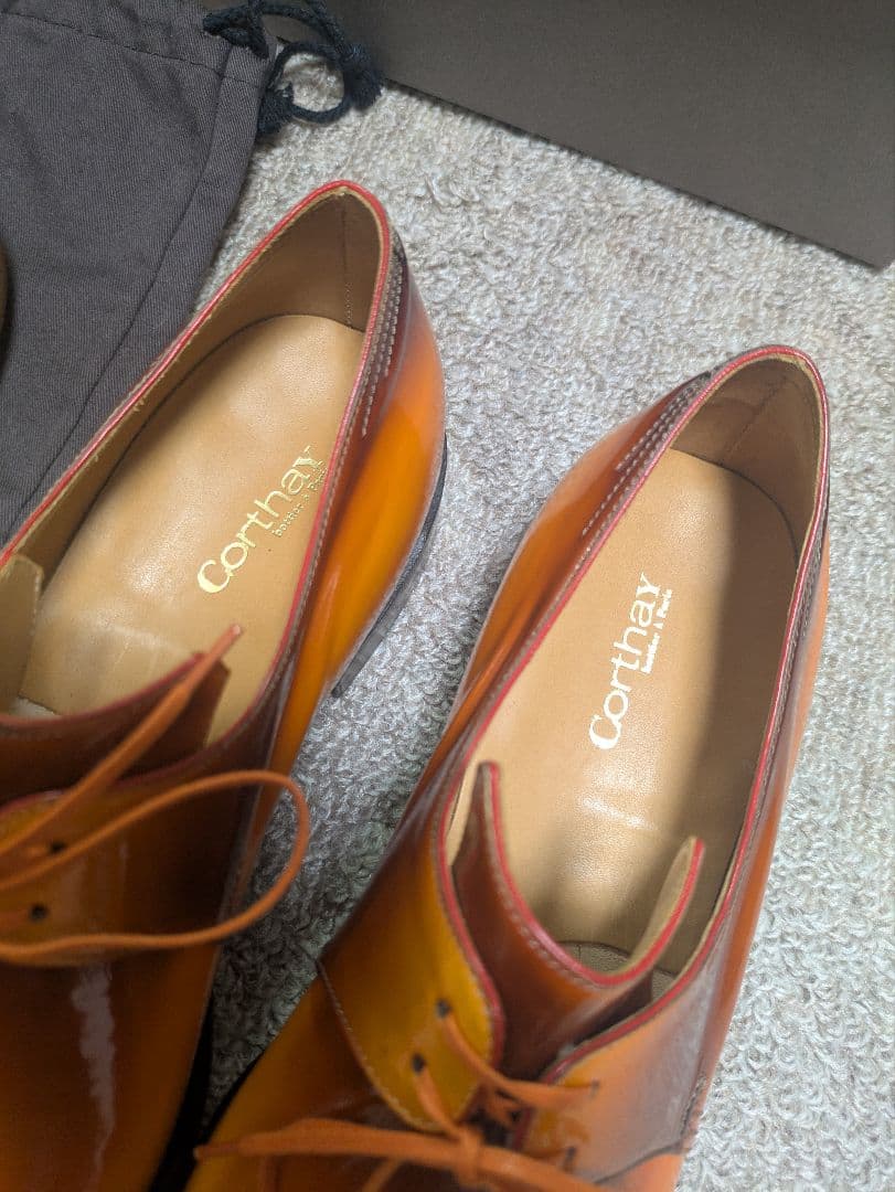 ラモス！【Corthay】コルテ ドレスシューズ　UK8 26.0cm相当
