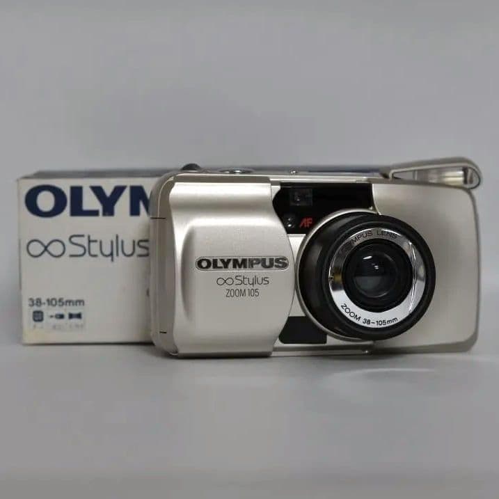 【美品、元箱あり、動作ＯＫ】OLYMPUS μ[mju:] ZOOM 105