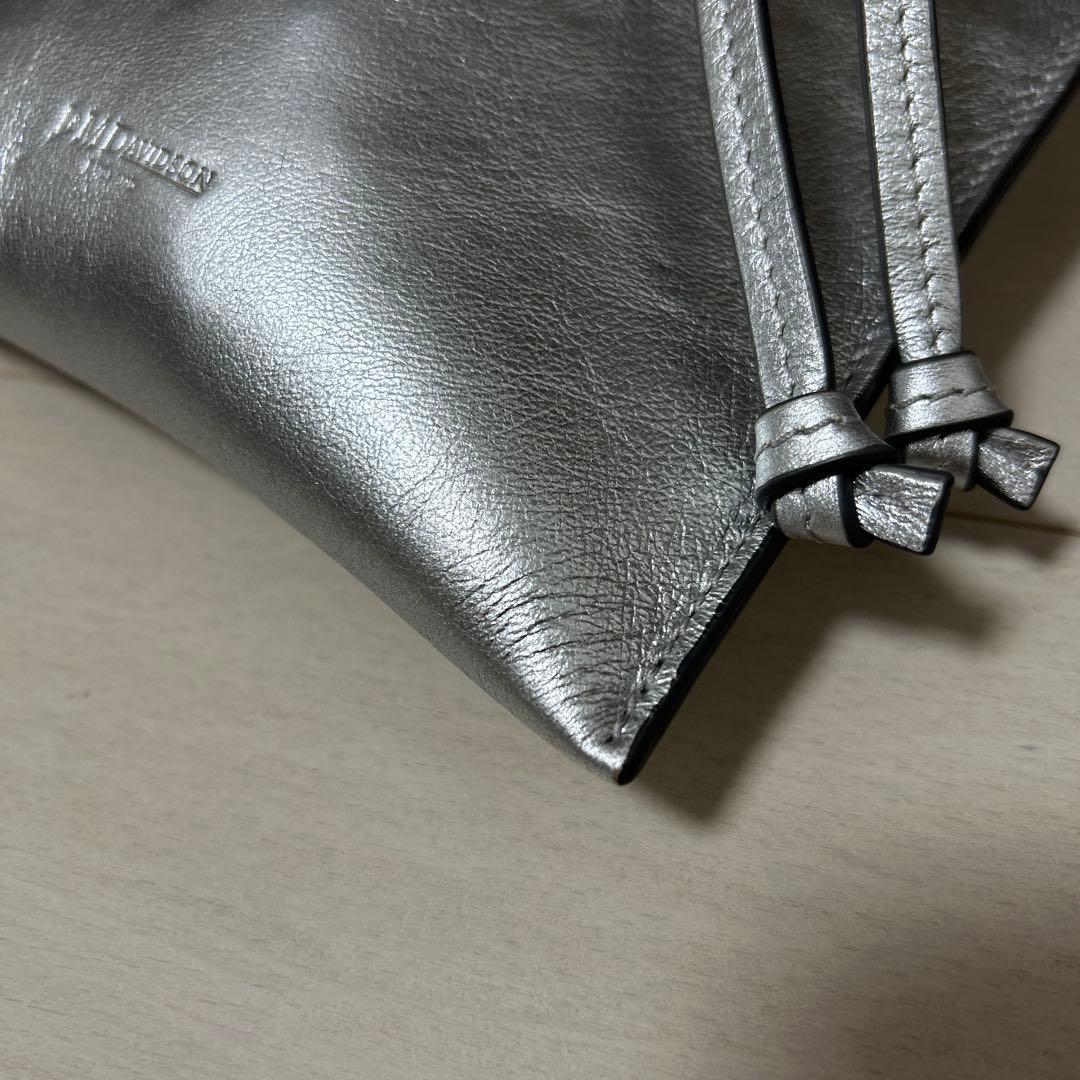 美品 J&Mデヴィッドソン ファロートートバッグミニ シルバー