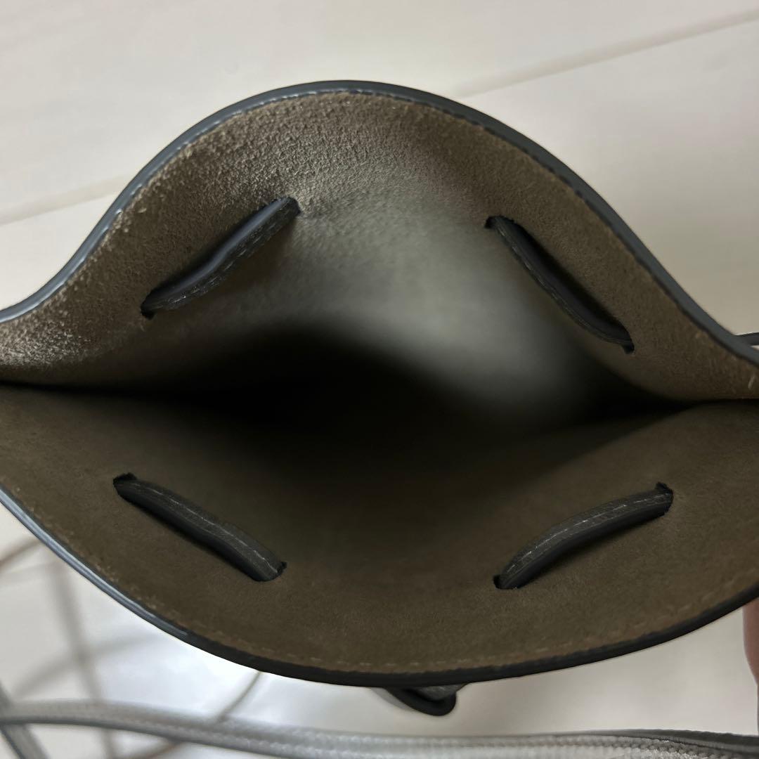 美品 J&Mデヴィッドソン ファロートートバッグミニ シルバー