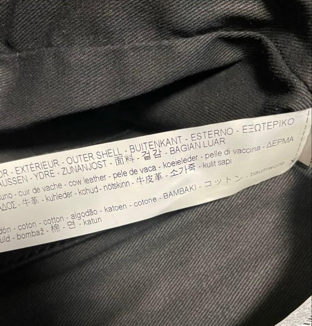 ZARA MAN オールレザーリュックバック