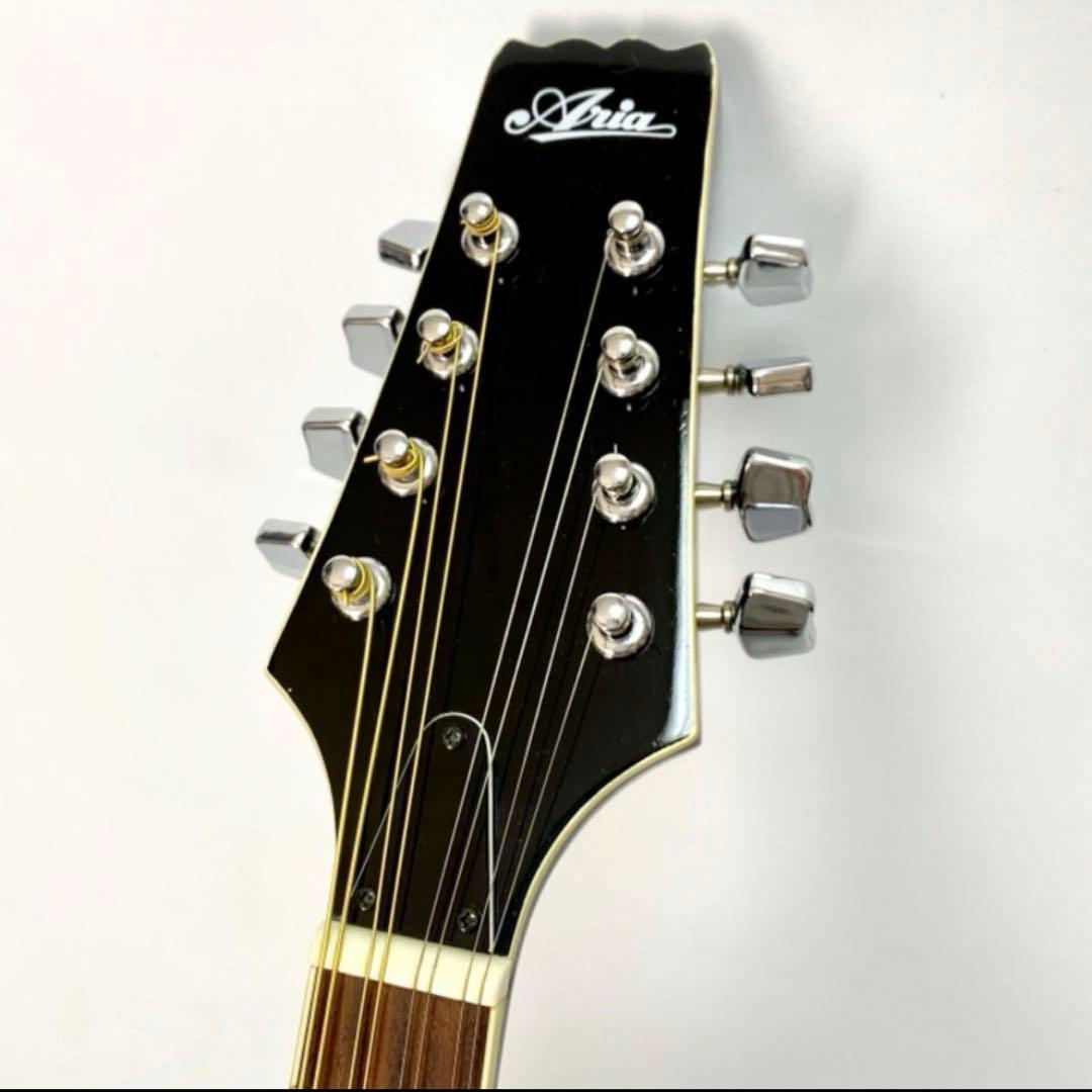 ARIA フラットマンドリン AM-20弦新品ダダリ オ交換済み