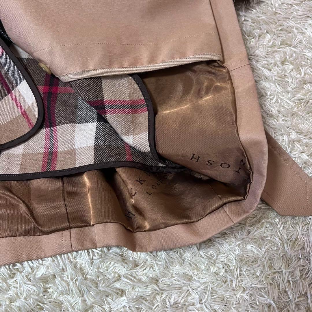 ☆極美品☆マッキントッシュ　トレンチコート　ライナー　キャメル　36 S