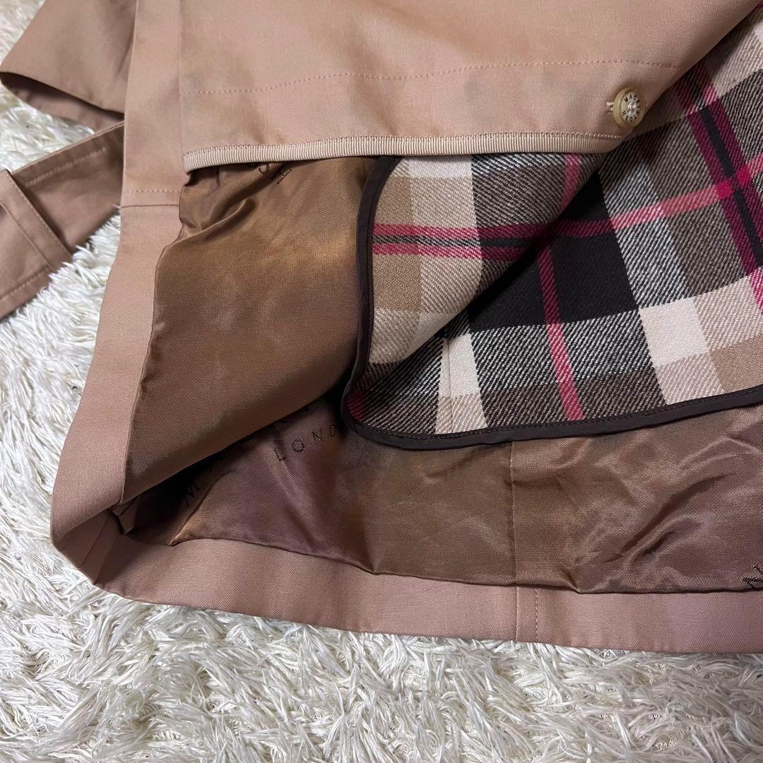 ☆極美品☆マッキントッシュ　トレンチコート　ライナー　キャメル　36 S