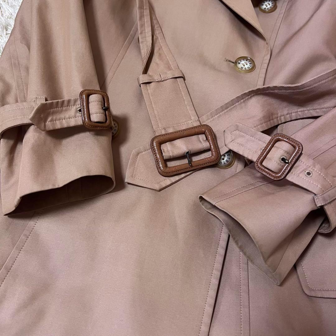 ☆極美品☆マッキントッシュ　トレンチコート　ライナー　キャメル　36 S