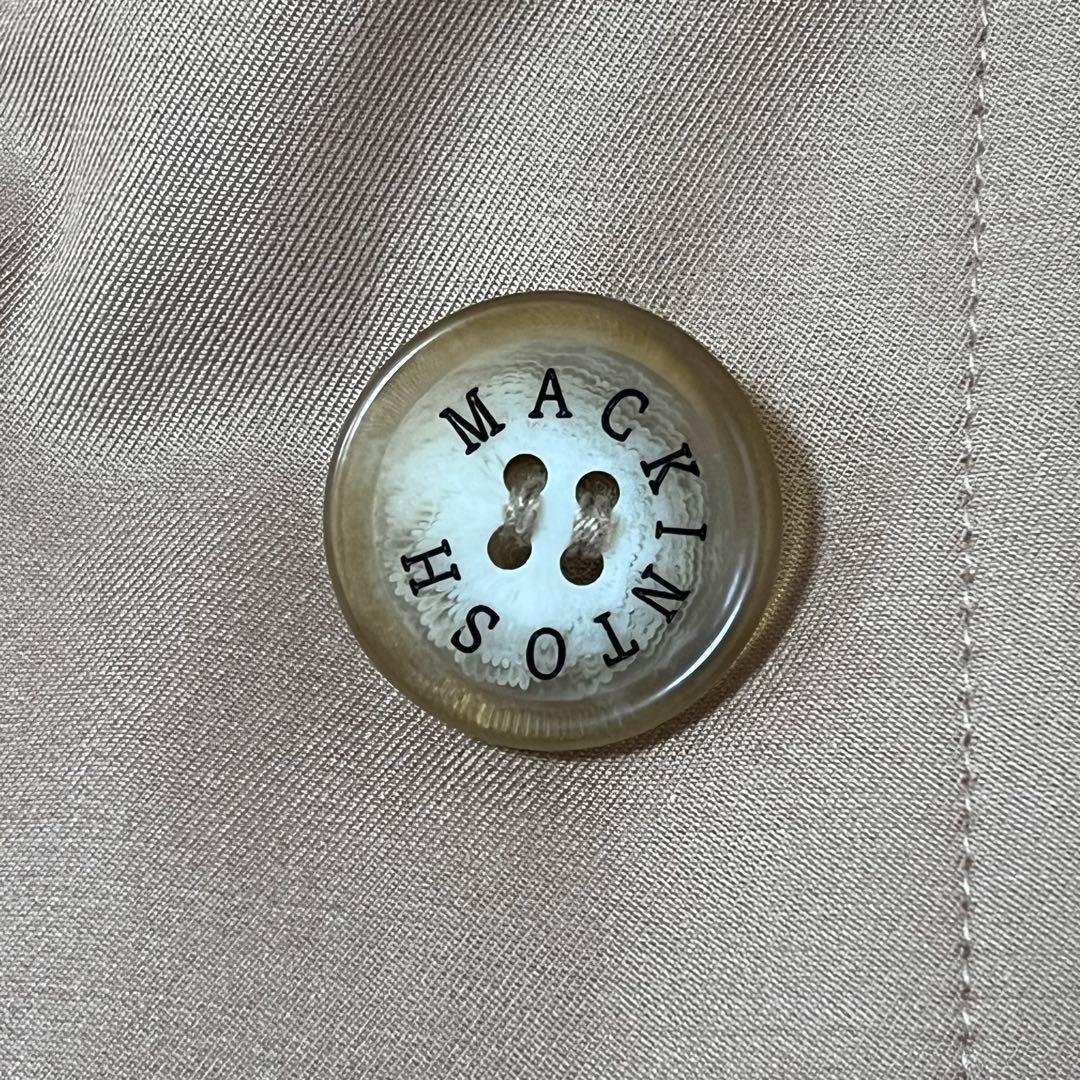 ☆極美品☆マッキントッシュ　トレンチコート　ライナー　キャメル　36 S