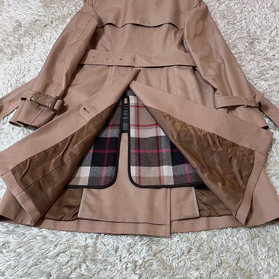☆極美品☆マッキントッシュ　トレンチコート　ライナー　キャメル　36 S