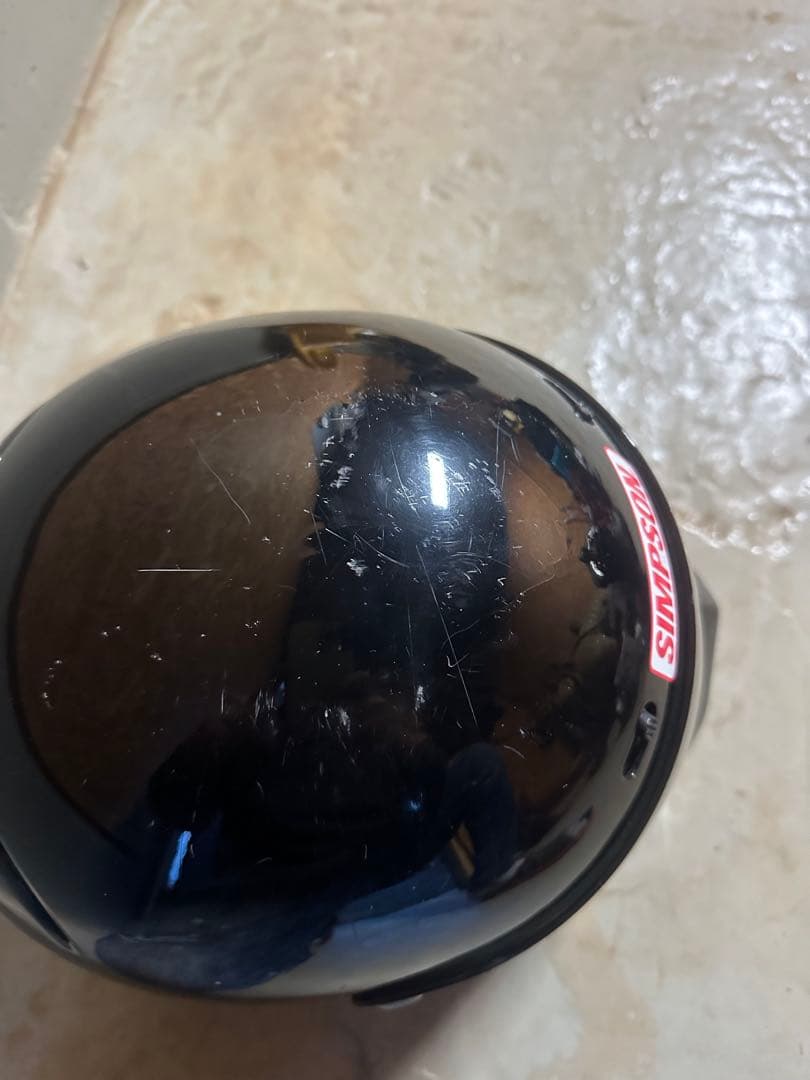 SIMSON ブラック フルフェイスヘルメット　60センチ