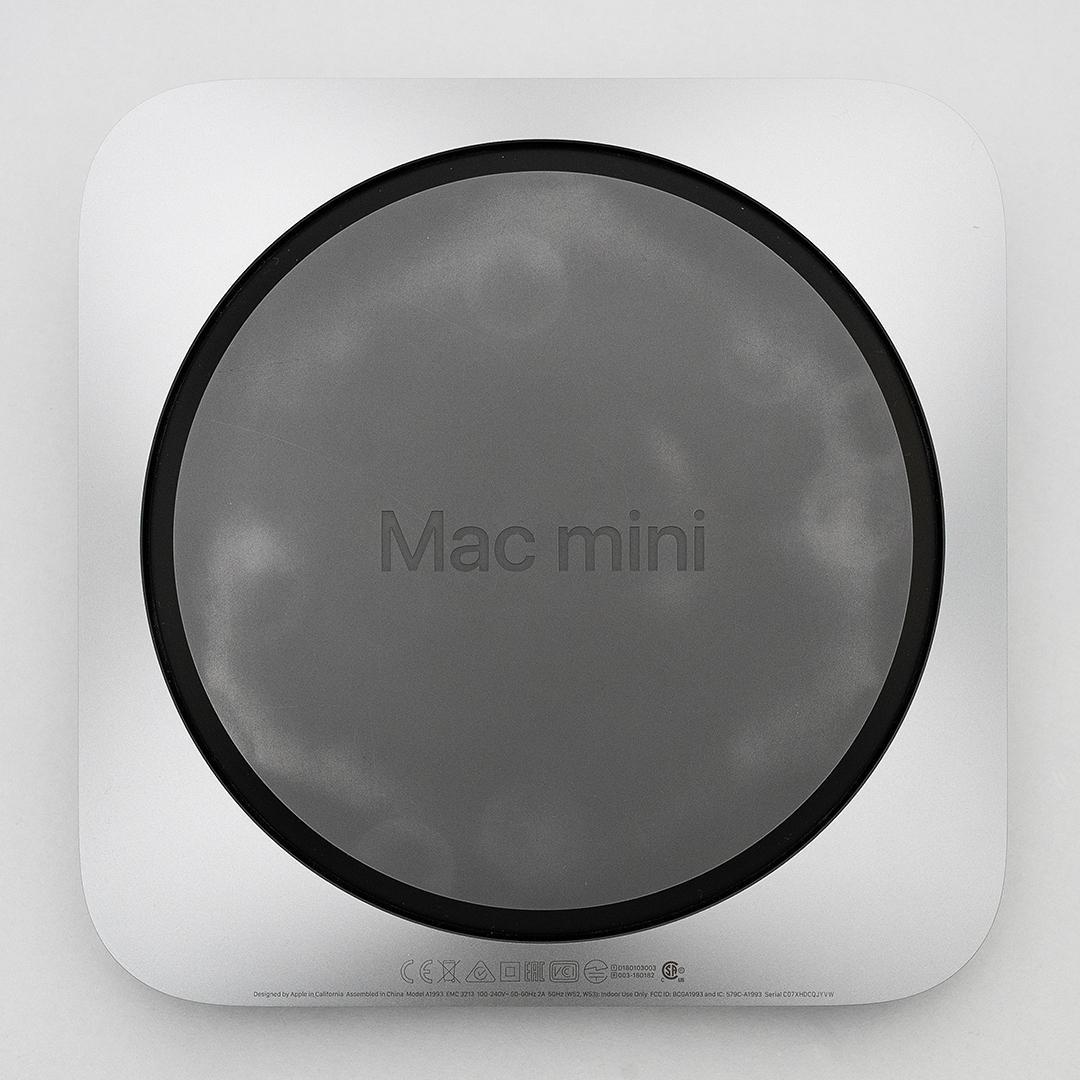 メモリ16GB／Mac mini 2018 Core i3／ストレージ128GB