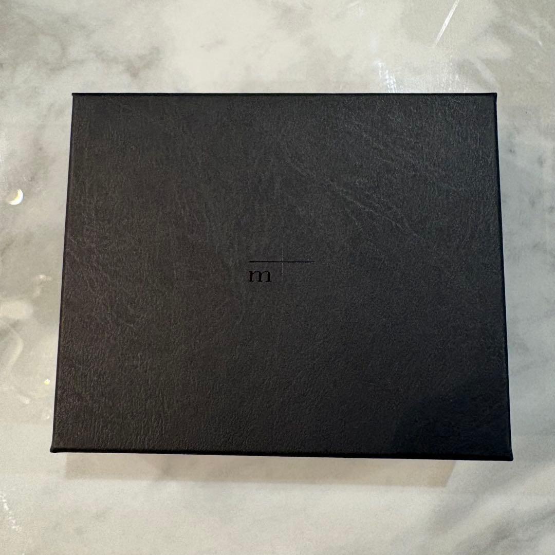 【新品・未使用品】m＋ エムピウ ミッレフォッリエⅡP25 ネイビー/ブラウン