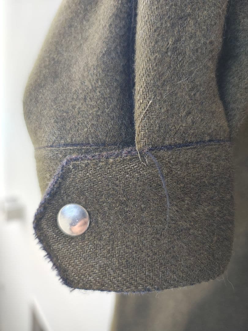 90Sビンテージ！フランス製apc メンズモッズコート（ウールメルトン）