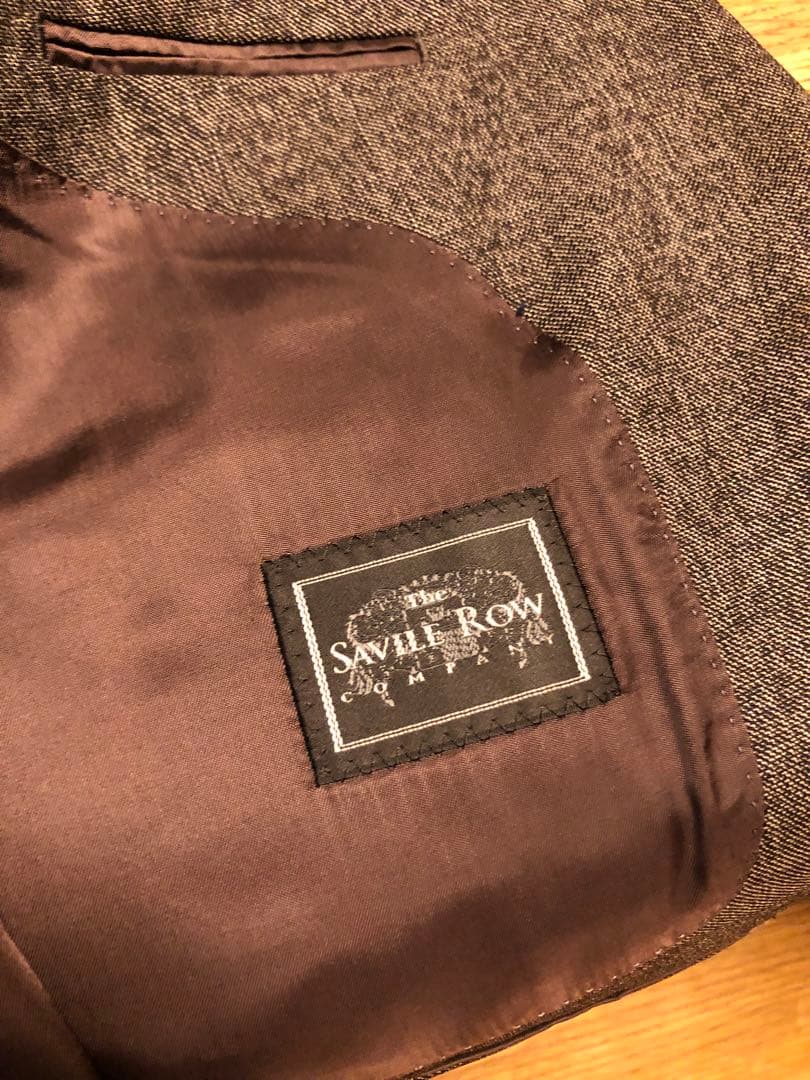 サビルロウ　A7ビジネススーツ　高級生地GUY DORMEUIL