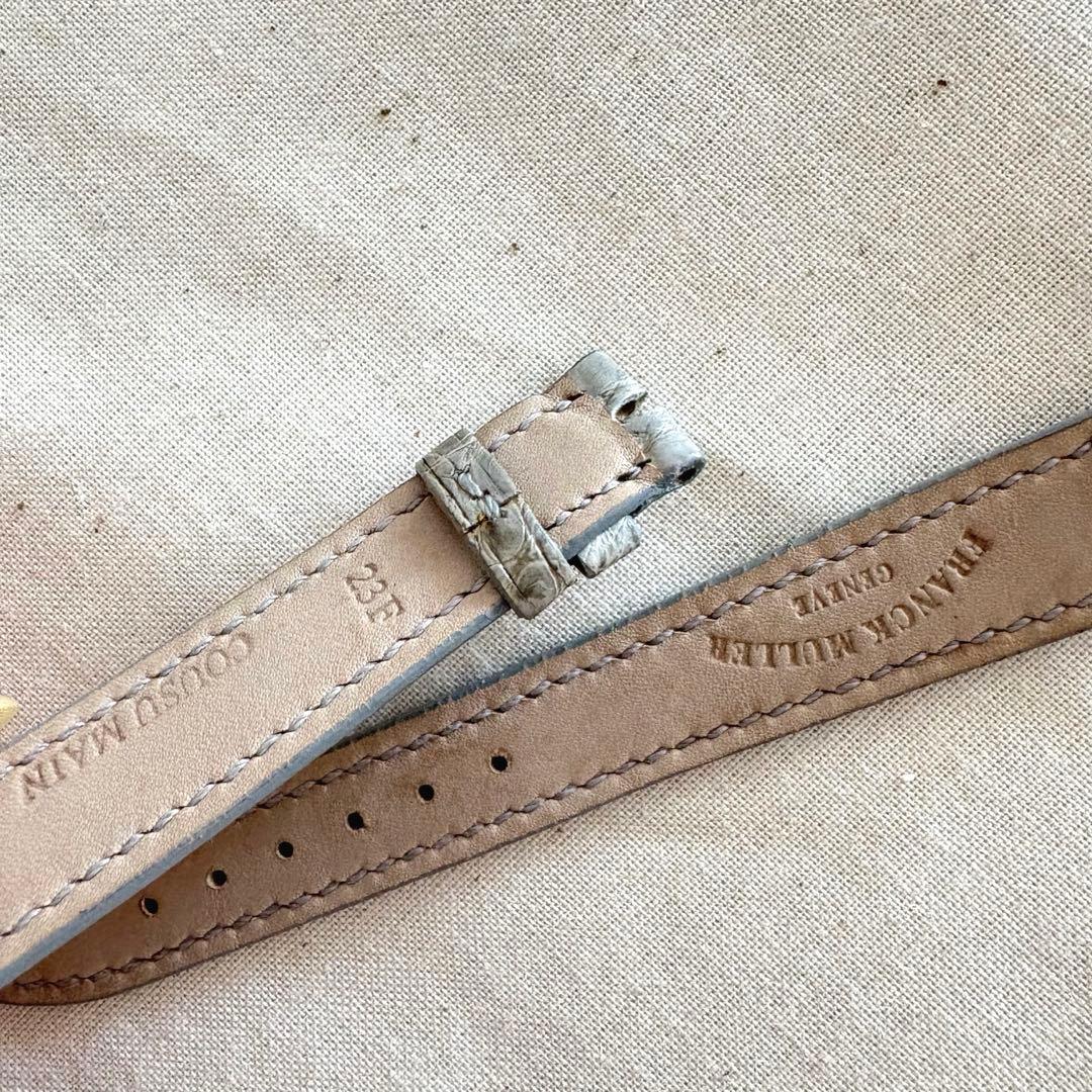 フランクミュラー　純正ベルト　トノーカーベックス 14-12mm グレー